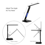 LEDGLE USB Charging Dimmable 8W LCD Screen LED Desk Lamp