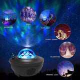 USB Voice Control Star Projector Night Light LED Starry Sky Projection Lamp