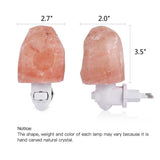 10W Himalayan Salt Lights with Wall Plug