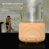 Wood Grain Ultrasonic Mist Air Humidifiers