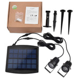 Waterproof Automatic On/Off Outdoor Solar Spotlights