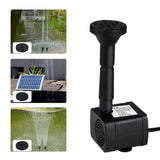 Solar Garden Water Pump Kits with 2 Pumps