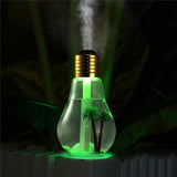 USB Mini Bulb Humidifiers with Colorful Lights