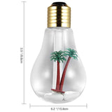 USB Mini Bulb Humidifiers with Colorful Lights