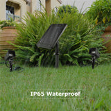 Solar Waterproof 2 Modes Outdoor Spotlight Lights