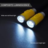 LED Rechargeable 3 Modes Hands Free Hug Book Lamp