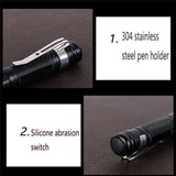 Mini Zoomable Battery Powered Penlight Flashlights