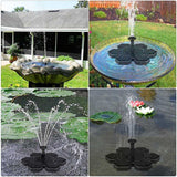 Ice Flowers Solar Floating Fountain Water Pumps