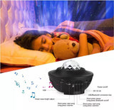 USB Voice Control Star Projector Night Light LED Starry Sky Projection Lamp