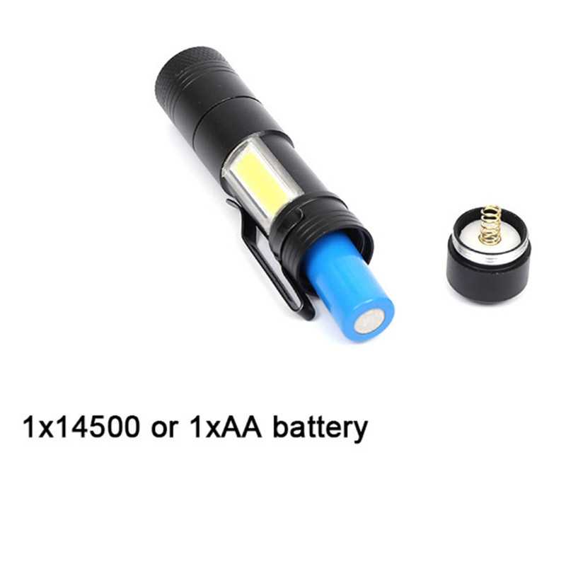 Battery Powered Mini Flashlight LED Torch Lights