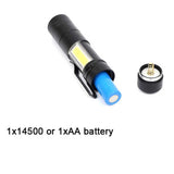 Battery Powered Mini Flashlight LED Torch Lights