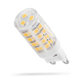 6 Pack 5W G9 Warm White 51-LED Lights Bulbs(EUR Standard)