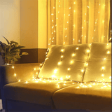 6W Dimmable Waterproof Window Curtain String Lights