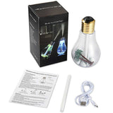 USB Mini Bulb Humidifiers with Colorful Lights