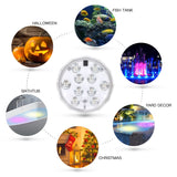 4 Pack Waterproof Submersible Underwater Pool Lights