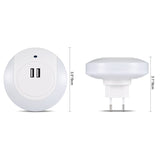 2 Pack USB Charger Sensor LED Night Lights