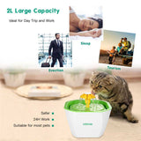 2L Pet Cat Dog Water Drinking Water Fountains