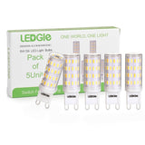 5 Pack 6W G9 3 Modes OEM LED Light Bulbs(EU Standard)