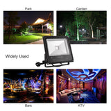 30W 4 Modes Waterproof Outdoor LED Flood Lights(EUR Plug)