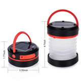 1W 3 Modes LED Solar Outdoor Camping Lantern Lights