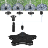 1.4W 7 Nozzles Solar Fountain Water Pumps