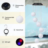 Garden Solar Hanging Ball Wind Chimes