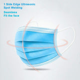 10 Pack Disposable Filter Safety Medical Face Masks