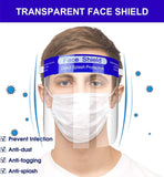 Safety Face Shield Full Protection Spitting Anti-Fog Lens