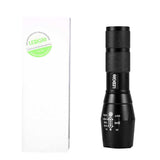 Zoomable Waterproof Electric Torch Flashlights