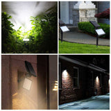 5 Modes Sensor Lights Solar Outdoor Wall Lamps