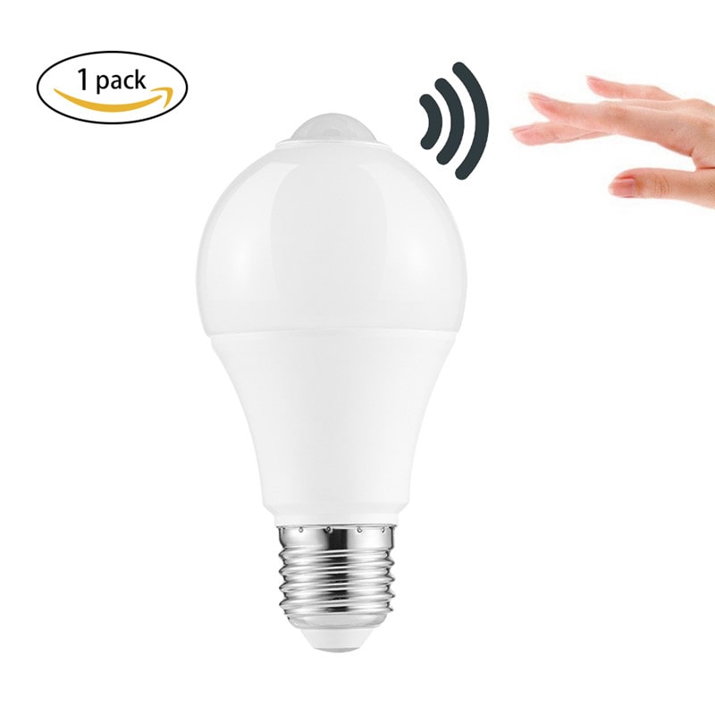 12W E26/E27 Smart Infrared Motion Sensor Lights