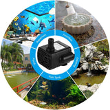 Mini Fountain Submersible Water Tank Pumps