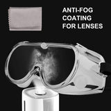 Safety Transparent Full Vision Eye Protection Goggles