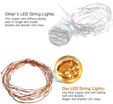 20 LEDs 7ft Battery Operated LED Fairy String Lights