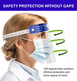 Safety Face Shield Full Protection Spitting Anti-Fog Lens