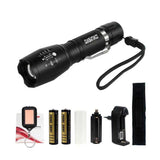 10W XML-T6 Flashlight Kit Torch Lights