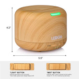 Wood Grain Ultrasonic Mist Air Humidifiers