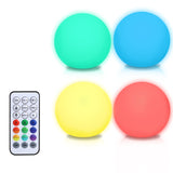 Floating Pool Light Ball RGB Color Changing LED Bathtub Night Light IP68 Waterproof