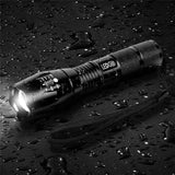 Zoomable Waterproof Electric Torch Flashlights