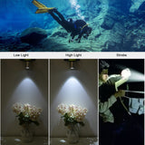 3 Modes Submarine Waterproof LED Diving Headlight