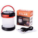 1W 3 Modes LED Solar Outdoor Camping Lantern Lights