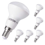 6 Pack E14 6W Warm White LED Lamp Bulbs(EU standard)