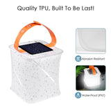 Inflatable Rechargeable Solar Camping Lantern Lights