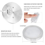 6 Pack 2W Hand Wave Activated Under Cabinet Lights Set