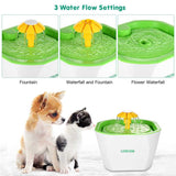 2L Pet Cat Dog Water Drinking Water Fountains