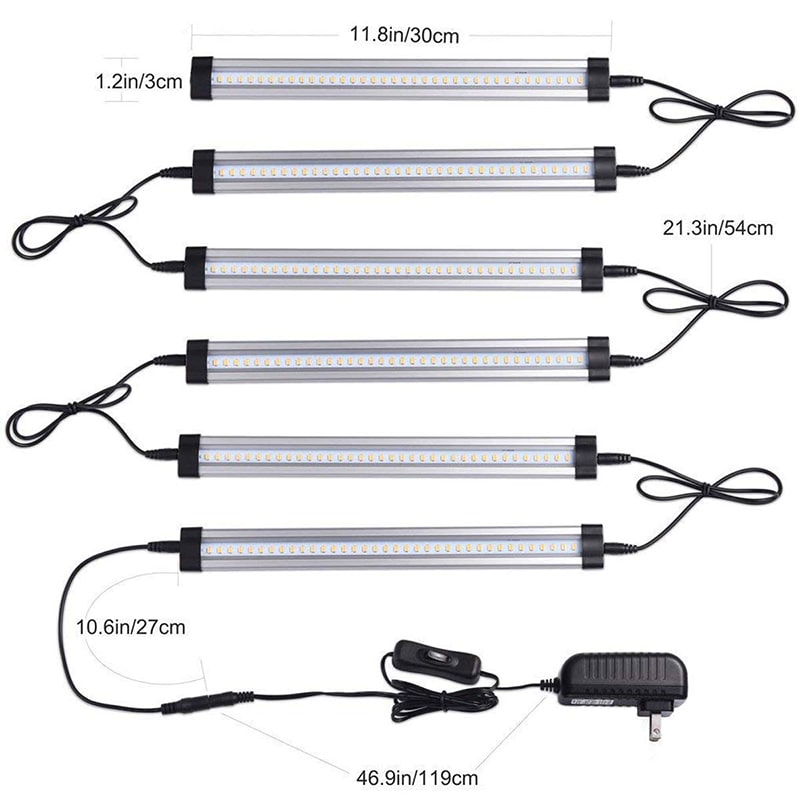 4W Warm White LED Cabinet Strip Lights