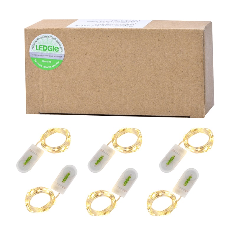 Insulated & Waterproof LED Copper Wire String Lights