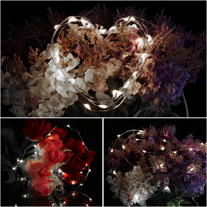 Insulated & Waterproof LED Copper Wire String Lights