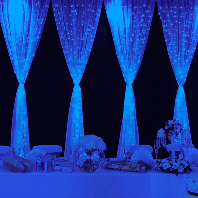 8 Lighting Modes Waterproof Decorative Curtain Lights(EUR Standard)