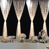 8 Lighting Modes Waterproof Decorative Curtain Lights(EUR Standard)